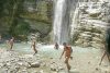 Cascade entrevaux environ camping village naturiste origan