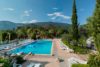 swimming pool of origan camping village in provence